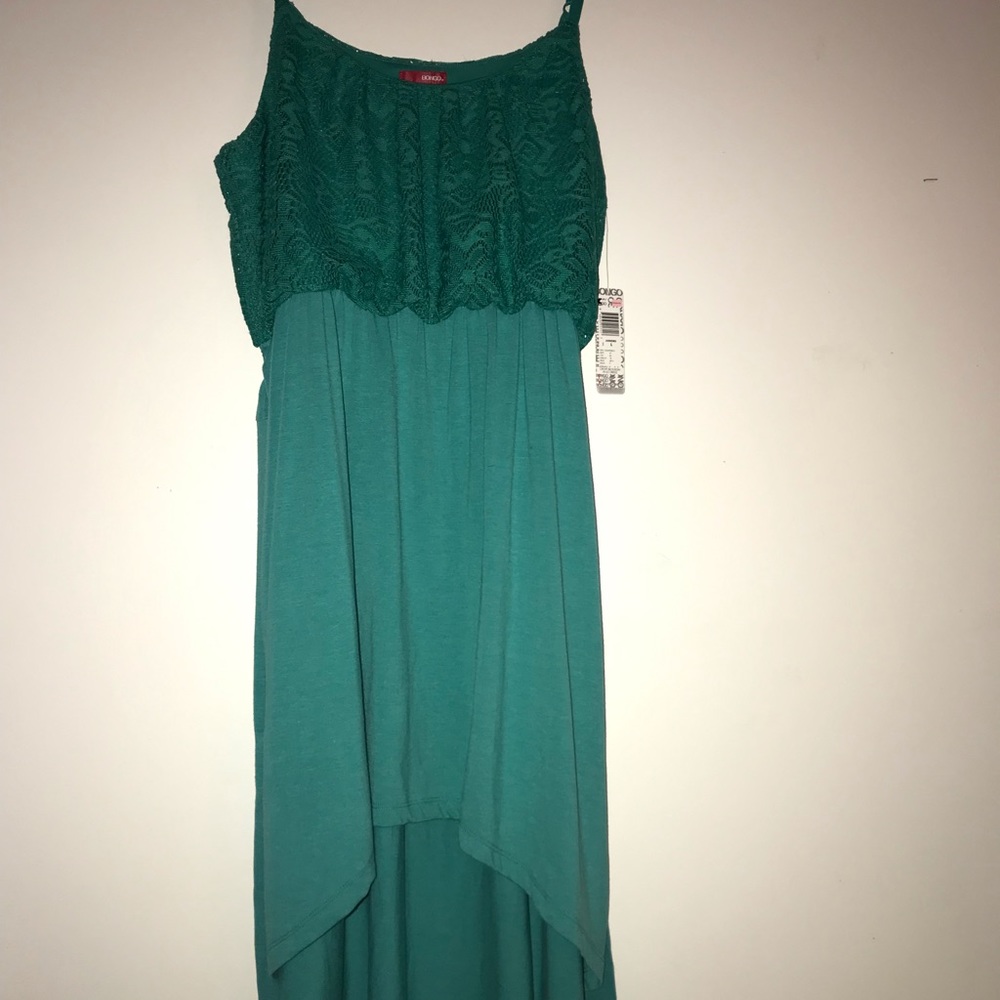Teal dress!
